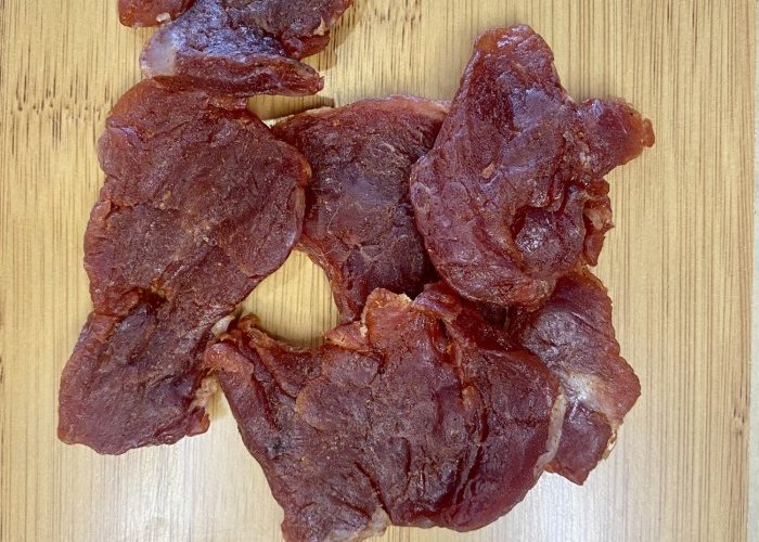 Джерки сушеные из свинины "жгучая" 60 грамм